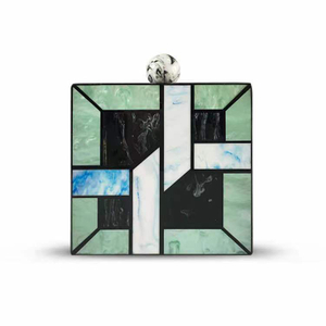 Patchwork Pattern Acrylic Clutch Evening Bag Series