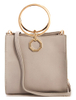 Elegant Plain Light Gold Bracelet Handbag Crossbody Bag