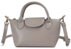 Mini Gray Dumpling-shaped Handheld Crossbody Handbag