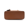 Elegant Brown PU Leather Handbag with Timeless Design