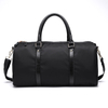 Durable Large Capacity Leather Nylon Duffel Travel Bag for Men