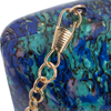 Breathtaking Blue-Green Marble Pattern Acrylic Bag