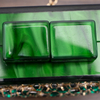 Gorgeous Green Acrylic Rhinestones Clutch Evening Bag