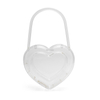 Transparent Heart-Shaped Acrylic Handbag