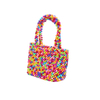 Fantastic Colorful Rainbow-like Beaded Handmade Handbag