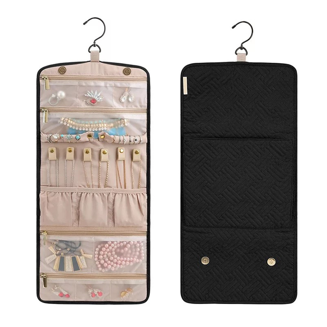 Convenient Large Capacity Hanging Jewelry Storage Bag