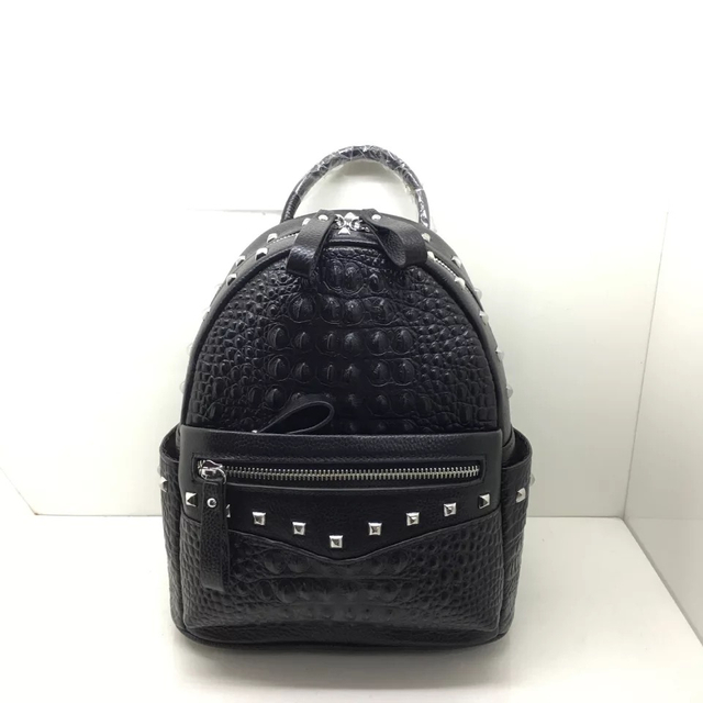 Rivet PU Leather Backpack