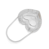 Transparent Heart-Shaped Acrylic Handbag