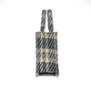 Classic Checkered Tote Bag with Coordinated Pouch