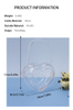 Transparent Heart-Shaped Acrylic Handbag