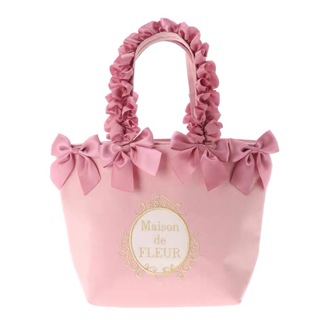 Elegant Adorable Pink Kid Tote Shoulder Bag