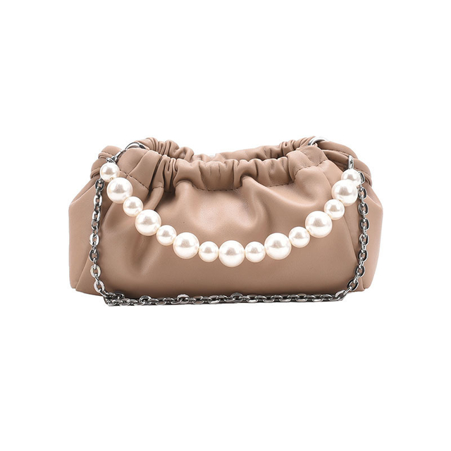 Captivating Camel Wrinkle Leather Soft Crossbody Bag