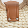 Adorable Round Straw Handheld Handbag