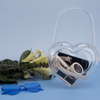 Transparent Heart-Shaped Acrylic Handbag