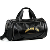 Durable Large Capacity Leather Nylon Duffel Travel Bag for Women