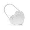 Transparent Heart-Shaped Acrylic Handbag